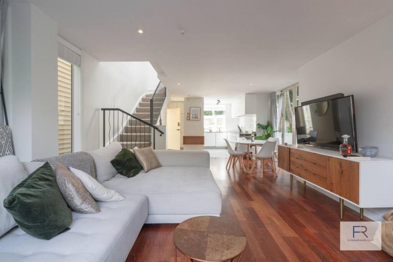 Chic Parnell Townhouse Villa Auckland Exteriör bild